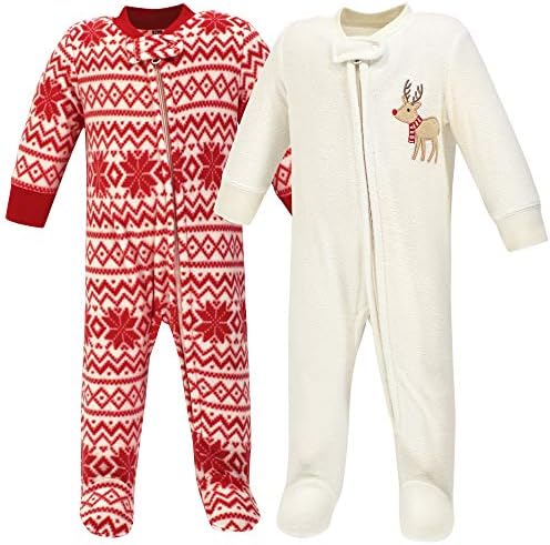 Hudson Baby Unisex Baby Fleece Sleep and Play by HudsonBaby