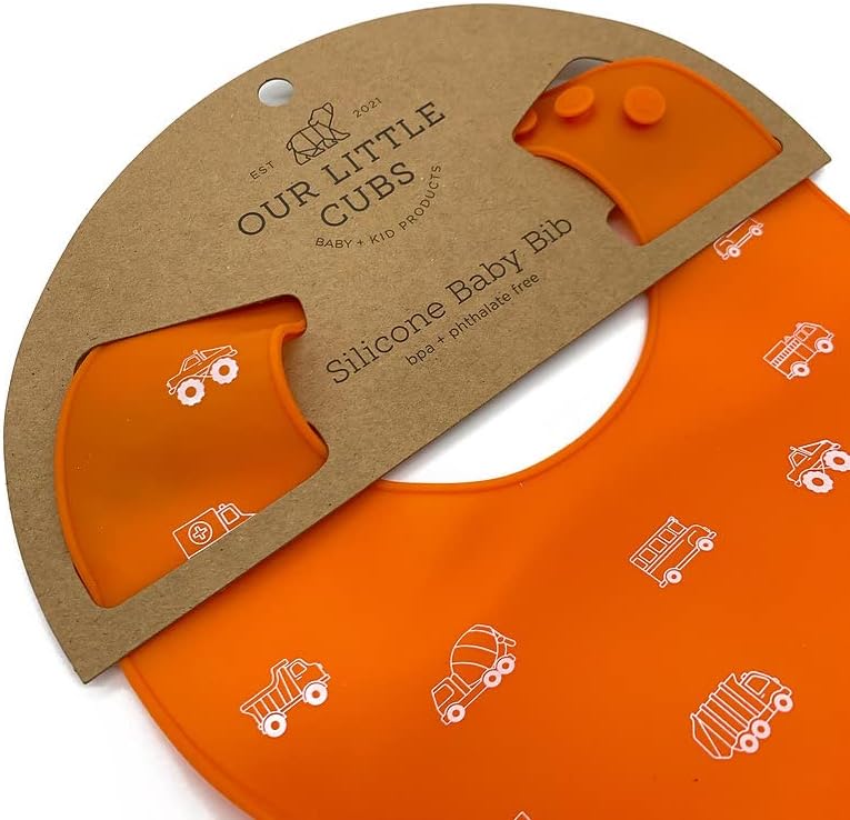 Silicone Baby Bibs Adjustable Fit Baby Bib Waterproof Bibs Baby Eating Supplies - Image 4