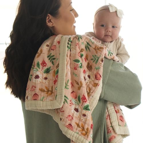 Little Unicorn Newborn Receiving Quilt | Ultra- Soft - Image 6