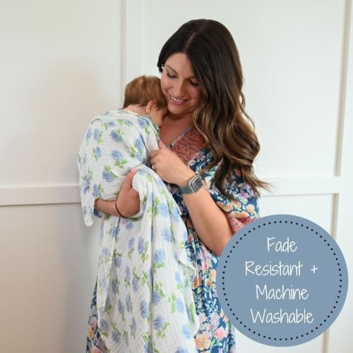 LollyBanks Muslin Swaddle Blankets 2 Pack, 100% Cotton Baby Blanket - Image 4