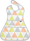 Full Coverage Waterproof Feeding Bib for Toddlers – Extra Long Apron Bib for Mealtime, Self-Feeding, BPA-Free