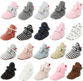 HsdsBebe Unisex Newborn Baby Cotton Booties Non-Slip Sole by HsdsBebe