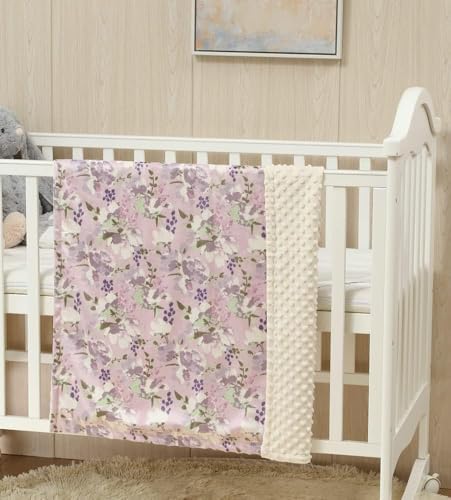 CREVENT 2Pcs 30''X40'' Cute Cozy Fluffy Warm Baby Blankets - Image 3