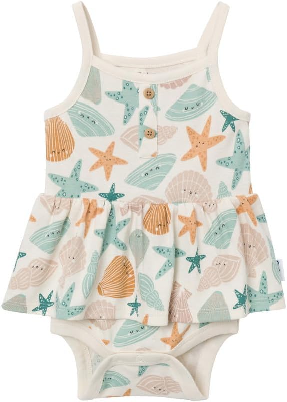 Gerber Baby Girls Multi-Pack Sleeveless Onesies Bodysuit - Image 4