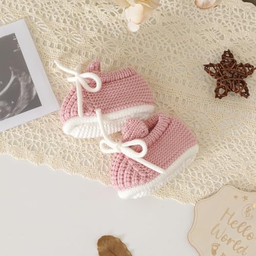 LAWKUL Baby Booties Knit Newborn Shoes - Image 7