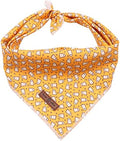 Lionet Paws Halloween Dog Bandana, Fabric Dogs Kerchief by lionetpaws