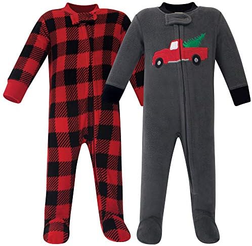 Hudson Baby Unisex Baby Fleece Sleep and Play - Image 3