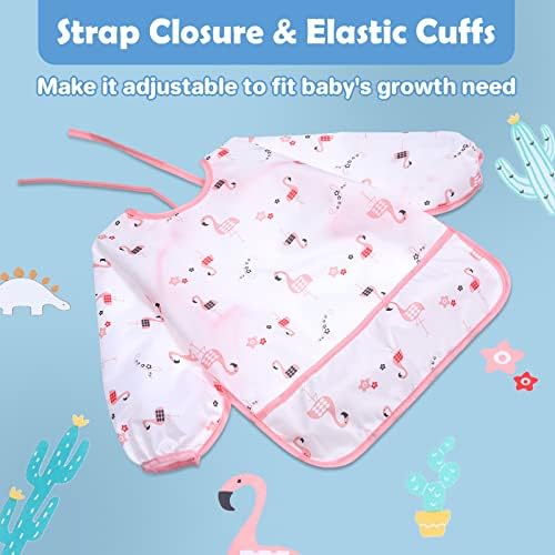 Lictin Long Sleeve Bibs 5 Pack - Image 4