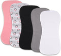 Baby Burp Cloths, Soft Absorbent Towel, 5 Pack by Gelisite