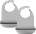 Silicone Adult Bib, Adjustable and Washable Bib by Tiwerlfe