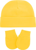 UTTPLL Newborn Hats Mittens Set Toddler Girls Boys Cotton Nursery Hospital by UTTPLL