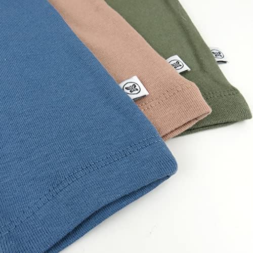 HonestBaby Unisex-Baby Multipack Harem Pants Roomy Fit Pull on Bottoms 100% - Image 2