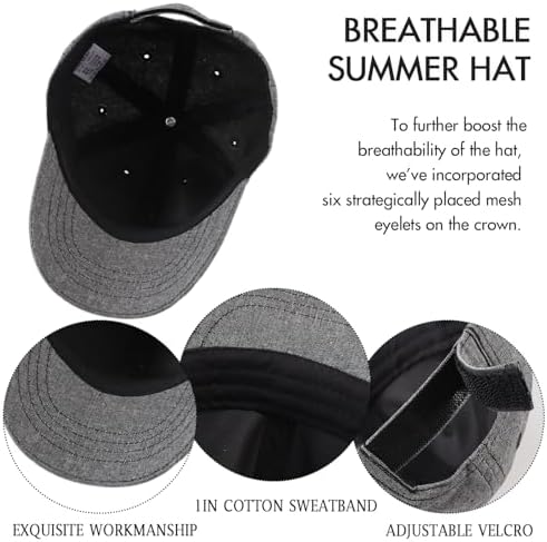 JANGANNSA Cotton Toddler Baseball Cap Baby Boy Sun Hat - Image 5