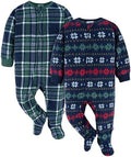 Gerber Baby & Toddler Fleece Footed Pajamas 2-Pack by Gerber