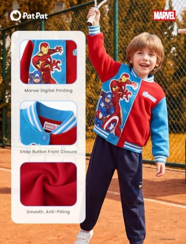 Disney Bomber Jacket Spider Man Marvel Toy Story Cars Varsity Cardigan2-13Y - Image 6