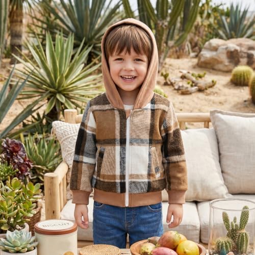 MERSARIPHY Toddler Boy Hoodies Jacket Baby Boy Lightweight Zip Up Coat - Image 7