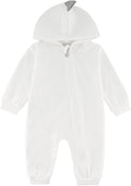 Baby Jumpsuit Hoodie Romper Zipper Long Sleeve One Piece Outfits Warm Clothes by GLEAMINGGRAIN