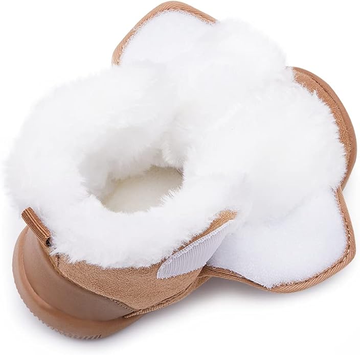 BMCiTYBM Girls Boys Snow Boots Warm Winter Fur Lined Baby Shoes (Infant/Toddler/Little Kid)