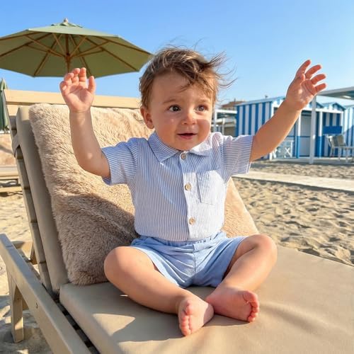 PUHHAPIEY Baby Boy Gentleman Wedding Outfit Dress Romper Suspender Pants | 0 3 - Image 2