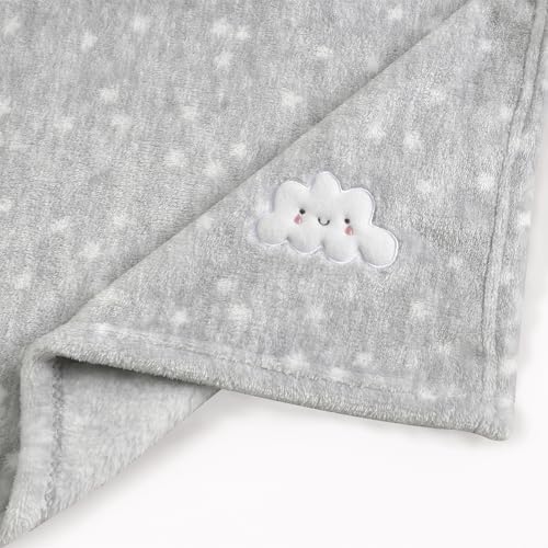 CREVENT 2Pcs 30''X40'' Cute Cozy Fluffy Warm Baby Blankets - Image 6
