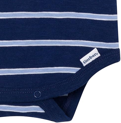 Gerber Baby Boys' Short Sleeve Polo Bodysuit - Image 4