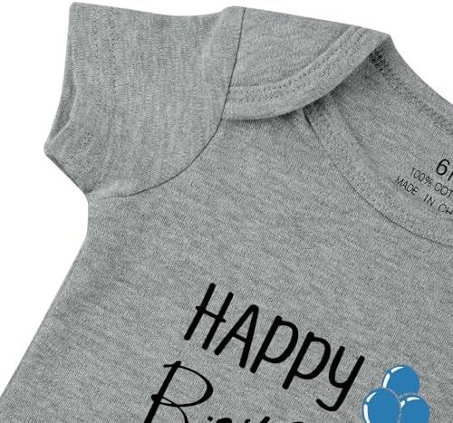 Happy Birthday Mommy Baby Bodysuit Happy Birthday Mommy Baby Outfit - Image 3