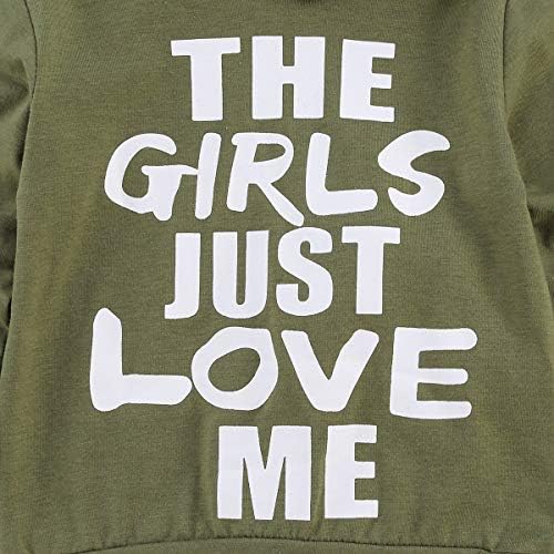 fhutpw Toddler Baby Boy Outfits Hoodie Sweatshirts & Jeans Clothes Set Fall - Image 4