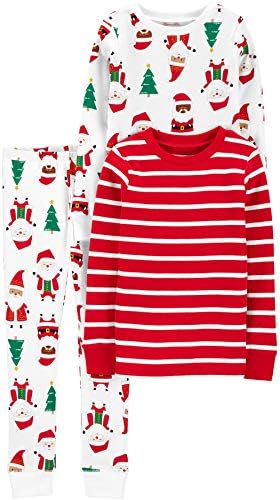 Simple Joys by Carter's Baby 3-Piece Snug-fit Cotton Holiday Pajama Set by SimpleJoysbyCarters