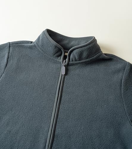 Toddler Boys Girls Fleece Jacket Lightweight Fall Spring 2-12 Years - Image 3