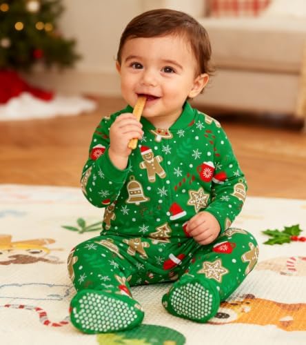 uideazone Baby Girls Footed Pajamas, Zip Sleeper - Image 3