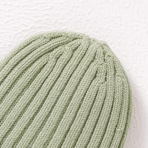 Neiwech Cotton Baby Beanie Hat Infant Newborn Toddler Winter Knitted Warm Skull - Image 5