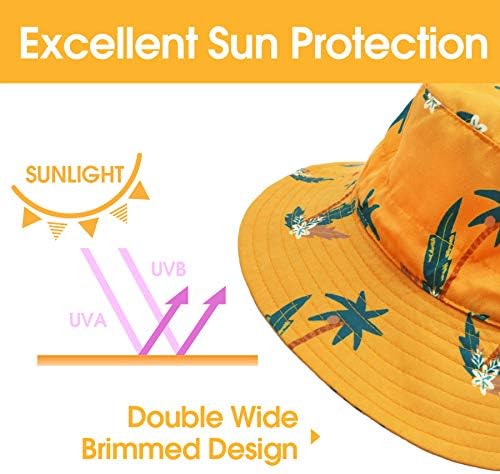 Baby Sun Hat Baby Boy Hats Toddler Hat UPF 50+ Bucket Hat - Image 5