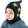 Baby Winter Hat Scarf Set, Unisex Infant Toddler Kids Hat Scarf by GZMM