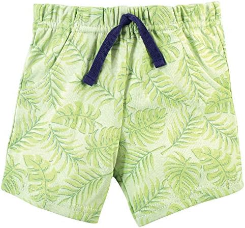 Hudson Baby Unisex Baby Cotton Bodysuit, Shorts and Shoe Set - Image 5