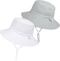 Baby Toddler Sun Hat, Boys Girls Adjustable Bucket Hat by DANMY