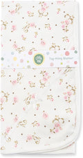 Little Me baby girls nursery swaddling blankets, Vintage Rose, One Size US by LittleMeChildrensApparel