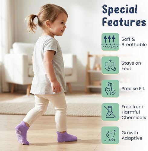GOTS Organic Cotton Blend Ankle Toddler Socks 6M-12M-2t-3t-4t-5t Baby Gift - Image 6