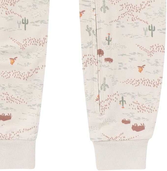Modern Moments by Gerber Baby Viscose 2-pack Footless Tight Fitting Pajamas - Image 11