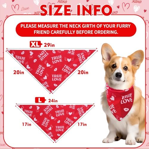 EXPAWLORER Valentines Dog Bandana - Image 5