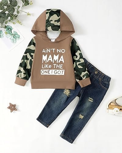 XUANHAO Baby Boy Clothes Toddler Outfits Hoodie Jeans Clothing 12 Months-5T - Image 2
