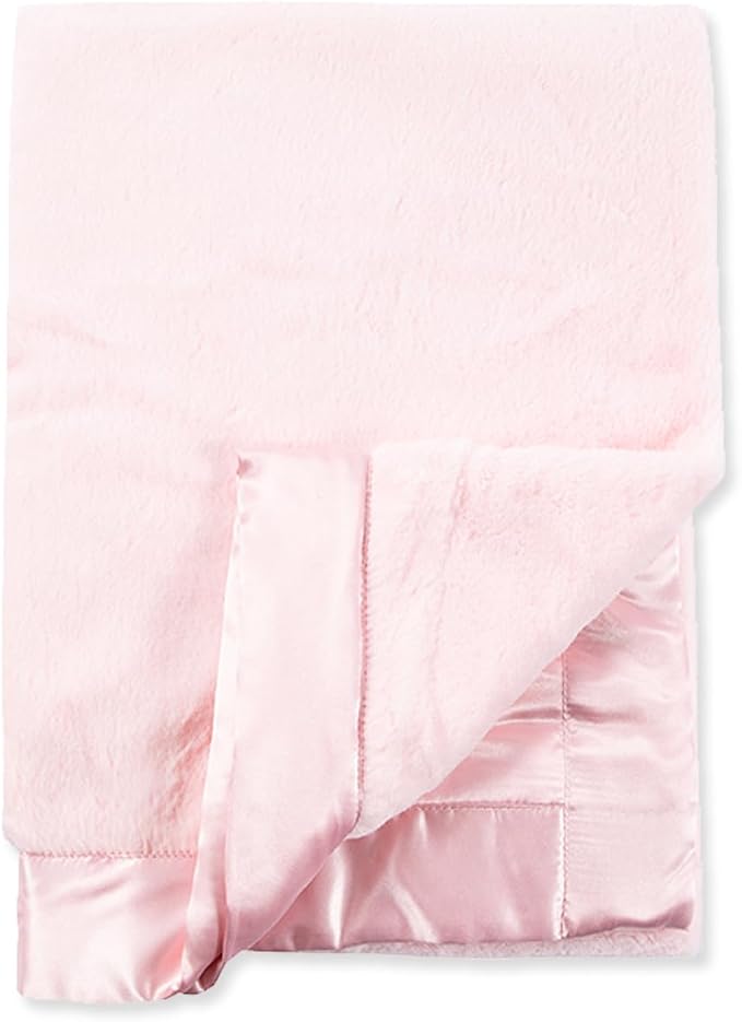 Little Me Blankets for Baby, Plush Swaddling Receiving Blanket, 30 x 27 Inches - Image 2