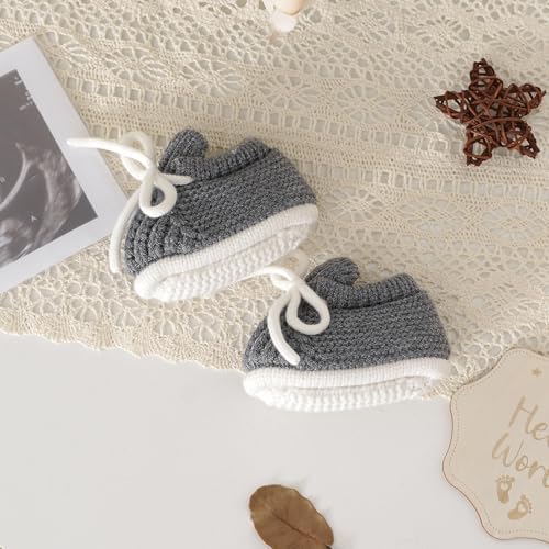 LAWKUL Baby Booties Knit Newborn Shoes - Image 7