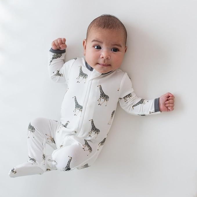KYTE BABY Infant and Toddler Dual Zipper Footie, Ultra-Soft Rayon Made From - Image 4
