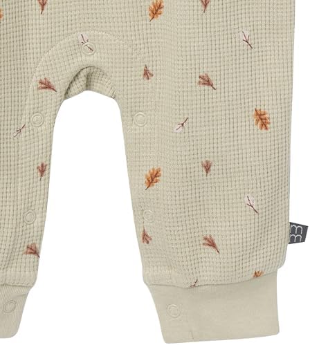 Modern Moments by Gerber Baby Henley Waffle Knit Romper - Image 3