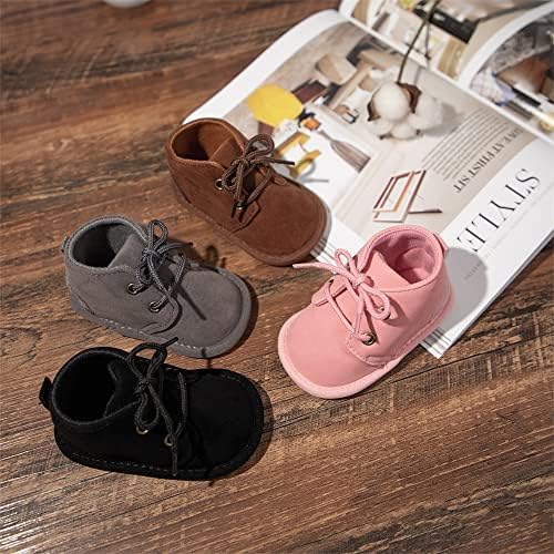 Meckior Baby Booties Newborn Infant Unisex Baby Girls Boys Velvet Rubber - Image 4