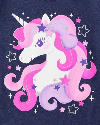 The Children's Place Baby Girls' And Toddler Unicorns, butterflies, trends Long - Image 2