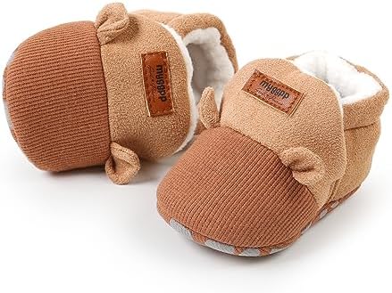 Baby Booties Cozy Fleece Slippers Soft Baby Shoes - Image 6