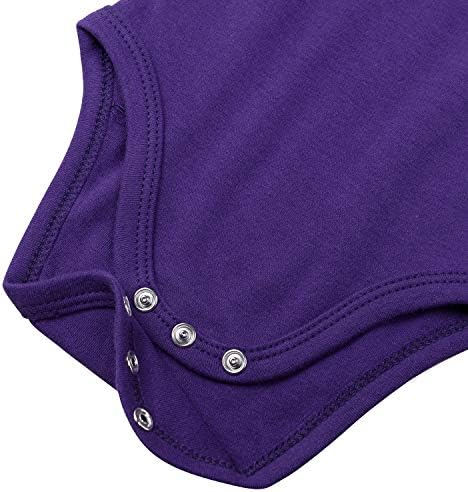 ROMPERINBOX Unisex Baby Onsies Solid Baby Bodysuit Romper Blank - Image 5