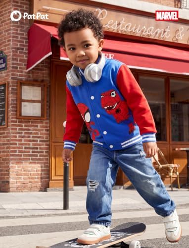 Disney Bomber Jacket Spider Man Marvel Toy Story Cars Varsity Cardigan2-13Y - Image 5