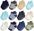 Hudson Baby Unisex Baby Non-Skid No-Show Socks by HudsonBaby